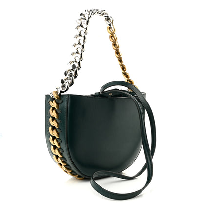 Stella McCartney Eco Alter Nappa Small Frayme Shoulder Bag Forest Green 3 of 12