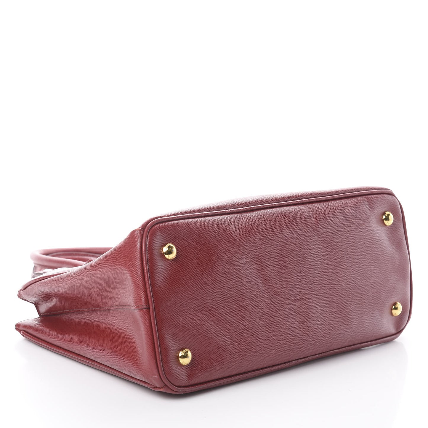 Saffiano Lux Medium Tote Fuoco