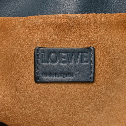 Loewe Calfskin Small Flamenco Knot Bag Indigo 6 of 10