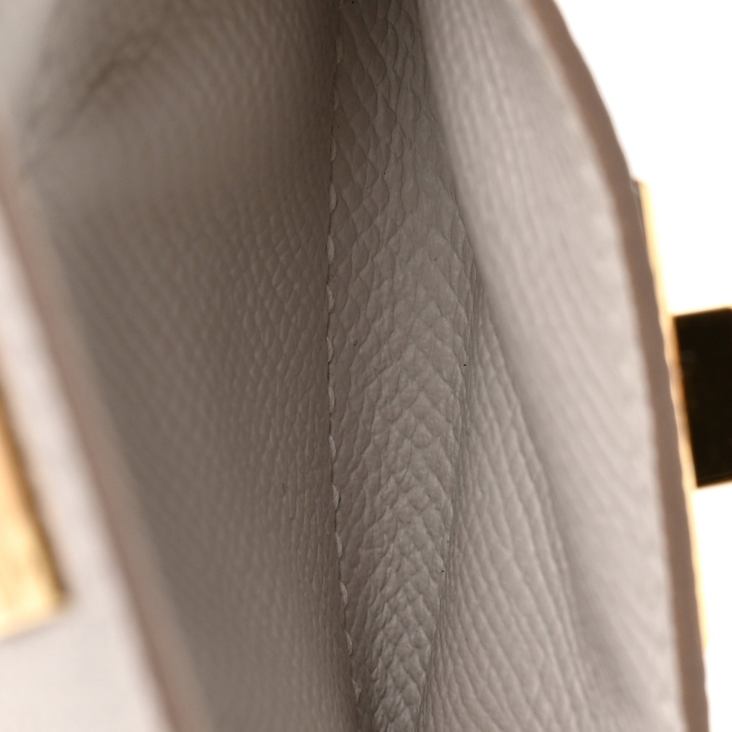 Swift Epsom Pocket Kelly Shoulder Strap Craie Mushroom