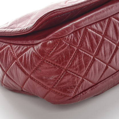 Chanel Calfskin Medium Timeless CC Flap Dark Red 9 of 12