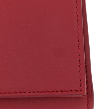 Saint Laurent Smooth Calfskin Medium Classic Monogram Kate Tassel Satchel Lipstick Red 14 of 15