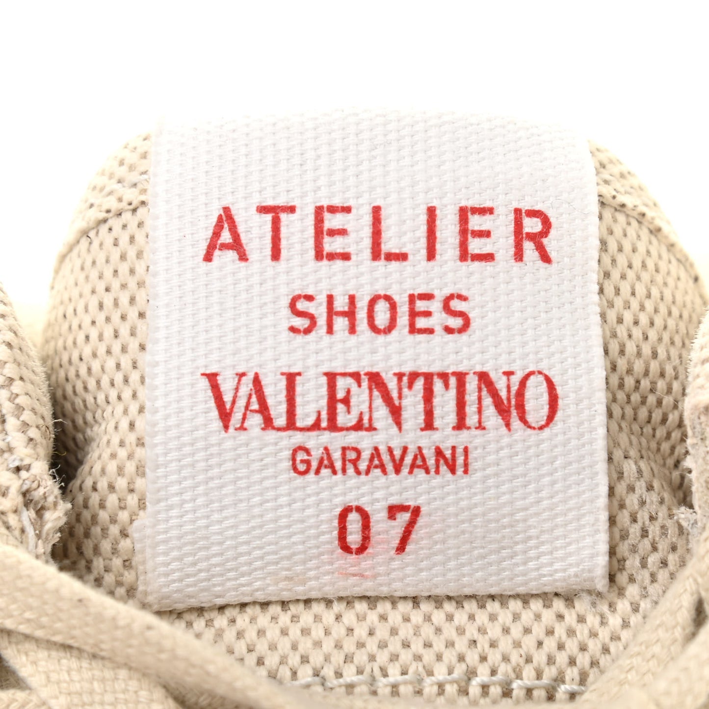 Canvas Atelier 07 Camouflage Edition Womens High Top Sneakers 35 Natural