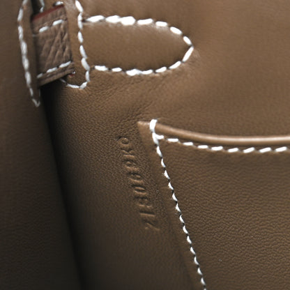 Hermes Epsom Mini Kelly Sellier 20 Etoupe 8 of 8