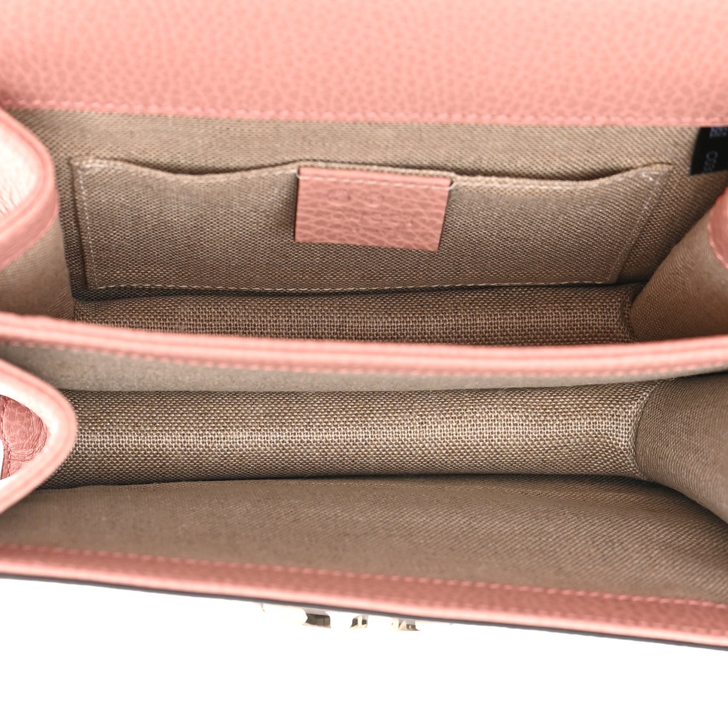 Gucci Dollar Calfskin Small Interlocking G Shoulder Bag Soft Pink 1 of 14