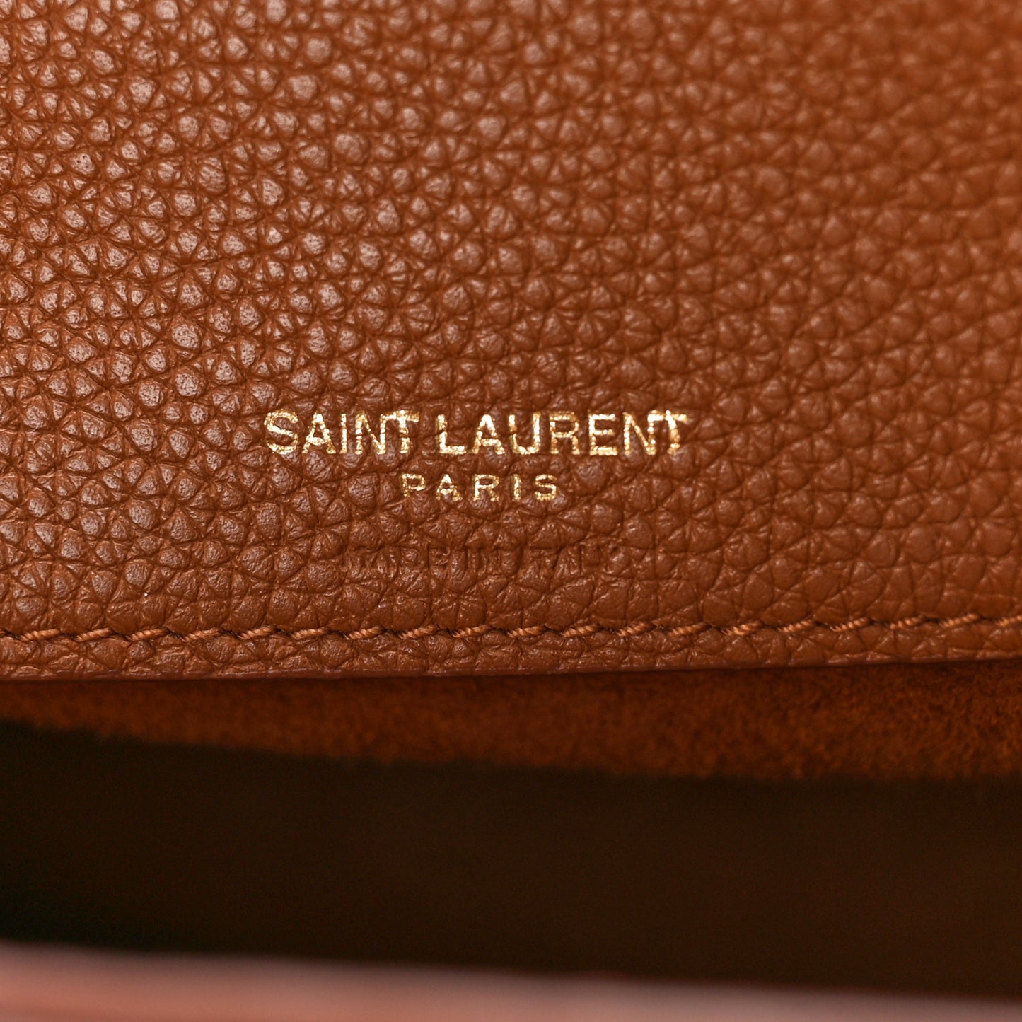 Grained Calfskin Baby Sac De Jour Supple Canyon