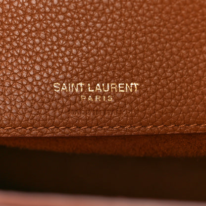 Saint Laurent Grained Calfskin Baby Sac De Jour Supple Canyon 7 of 11