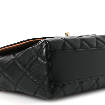 Chanel Lambskin Mixed Fibers Quilted Cocovado Flap Black 9 of 11