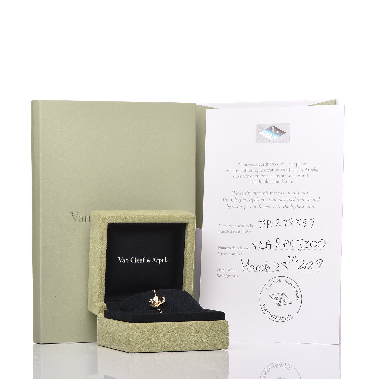 Van Cleef & Arpels 18K Yellow Gold Diamond Mini Frivole Bracelet 7 of 7