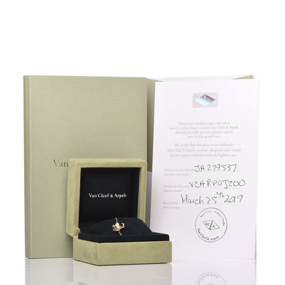 Van Cleef & Arpels 18K Yellow Gold Diamond Mini Frivole Bracelet 7 of 7
