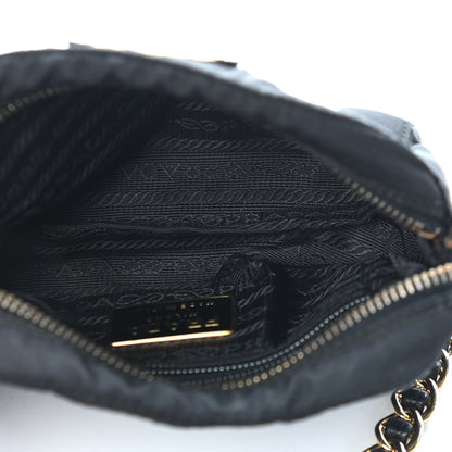 Prada Tessuto Nylon Mini Camera Crossbody Black 4 of 11