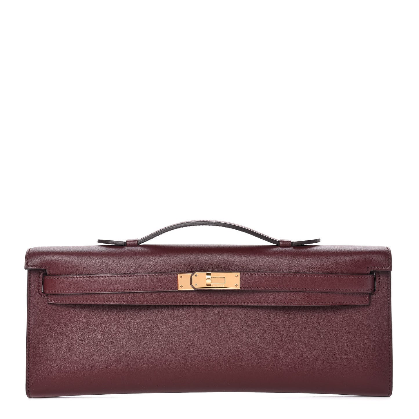 Swift Kelly Cut Clutch Pochette Bordeaux