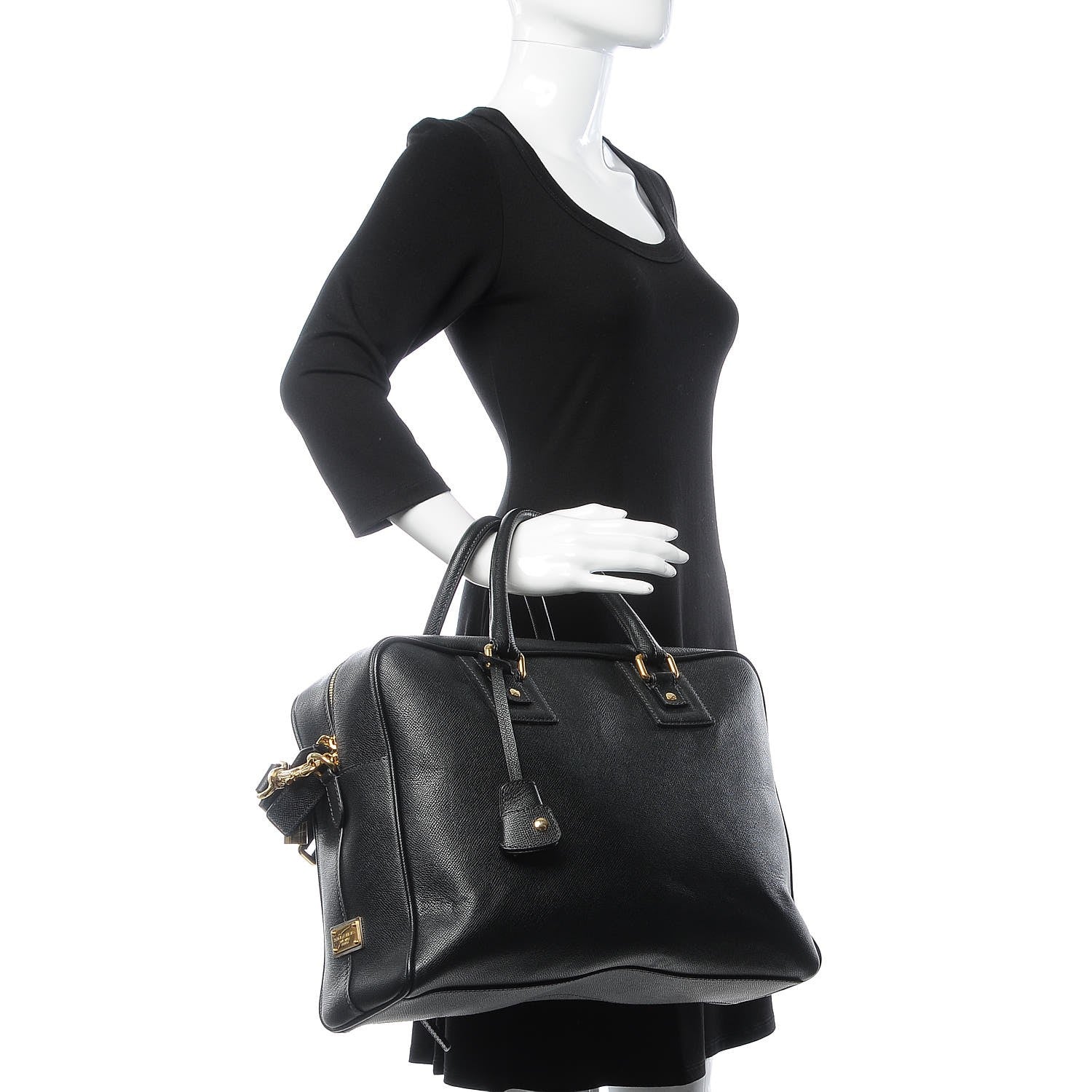 Dolce & Gabbana Dauphine Weekender Bag Black 3 of 11