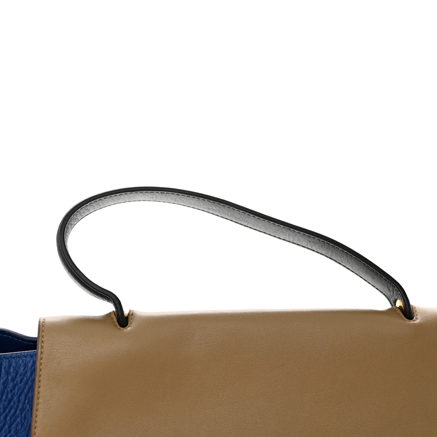 Celine Elephant Calfskin Mini Tri-Color Belt Bag Indigo 16 of 16