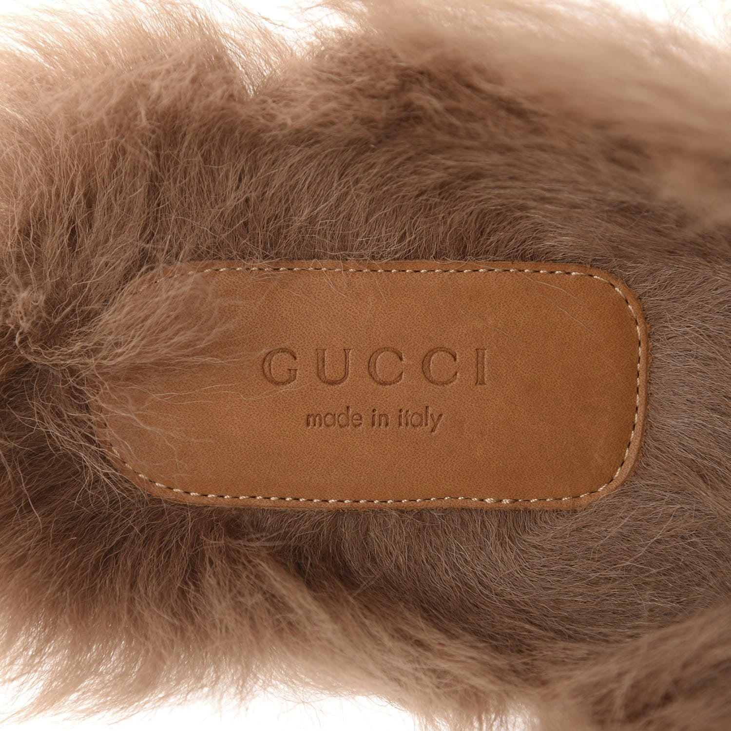 Gucci Brocade Fur Womens Princetown Slippers 39.5 8 of 9