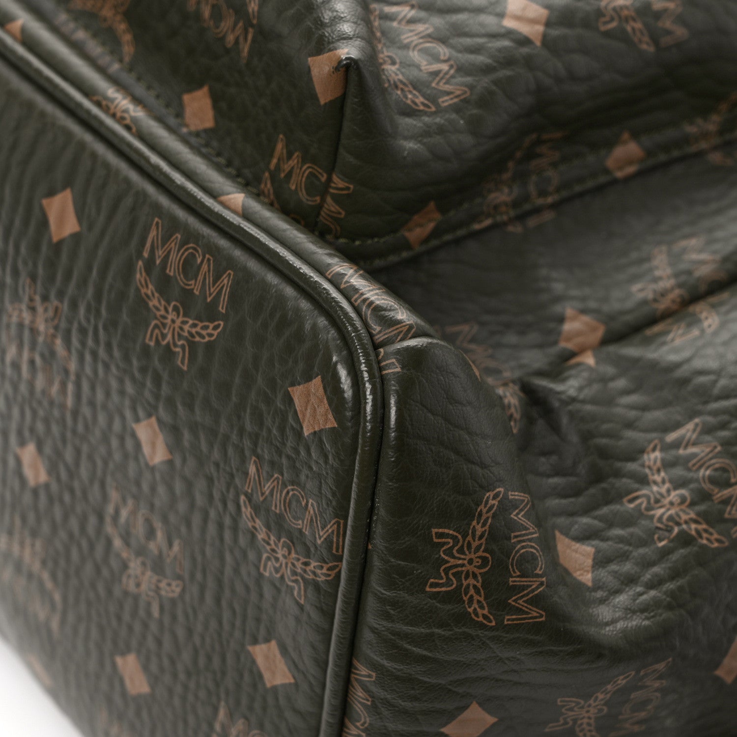 MCM Visetos Large Stark Backpack Sea Turtle 10 of 11