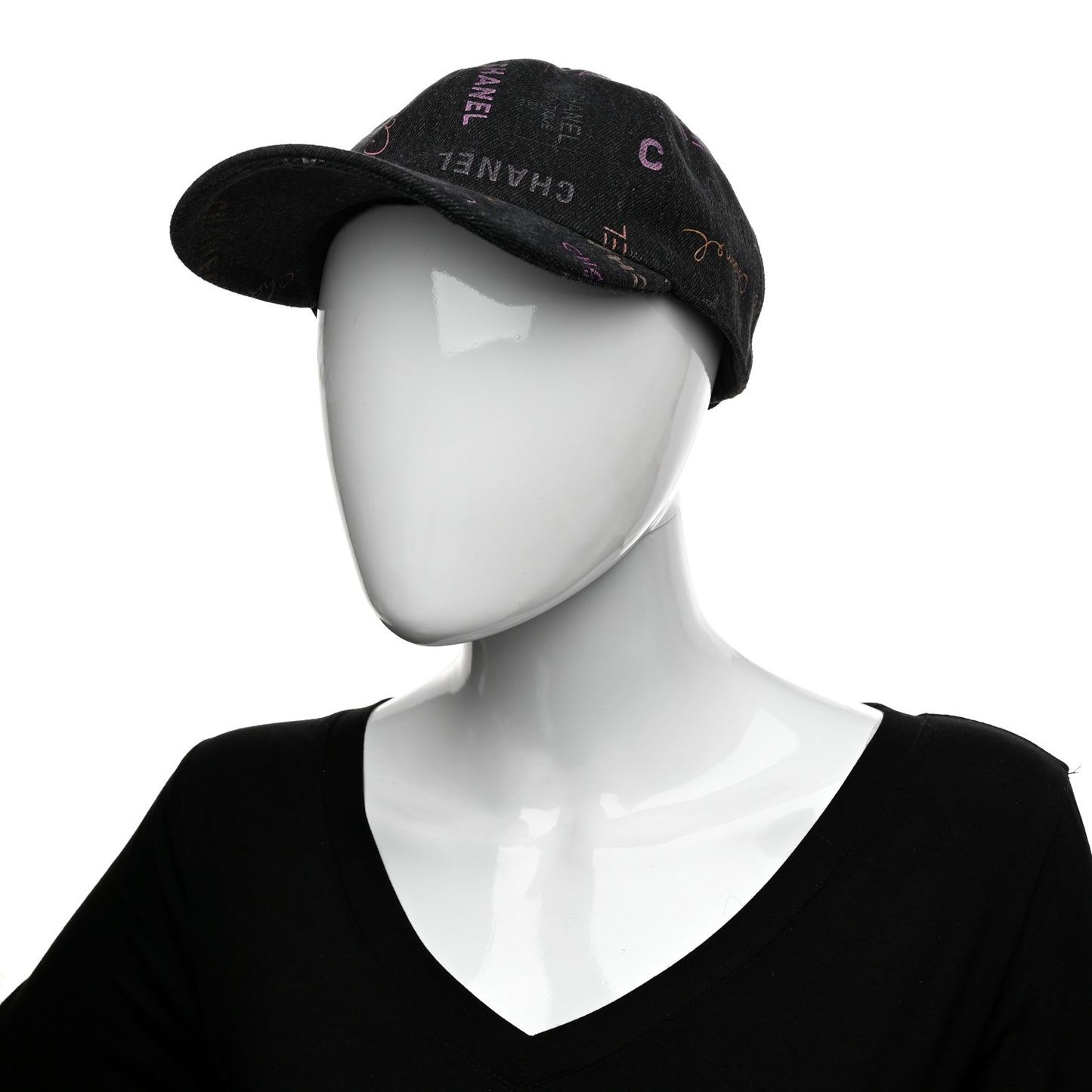 Denim Mood Cap Hat Black