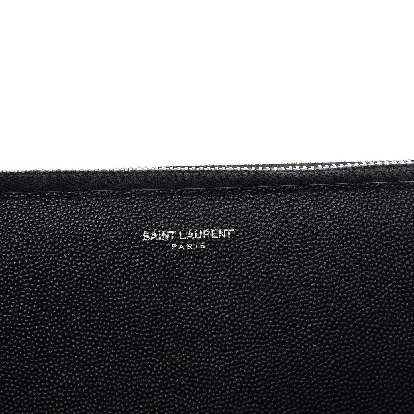 Grain De Poudre Classic Zip Around Travel Organizer Wallet Black