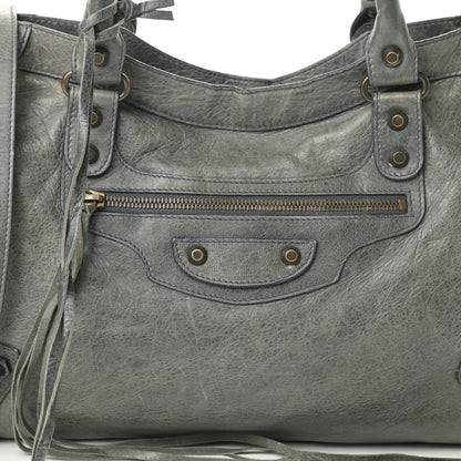 Balenciaga Agneau Classic Hardware City Anthracite 8 of 16