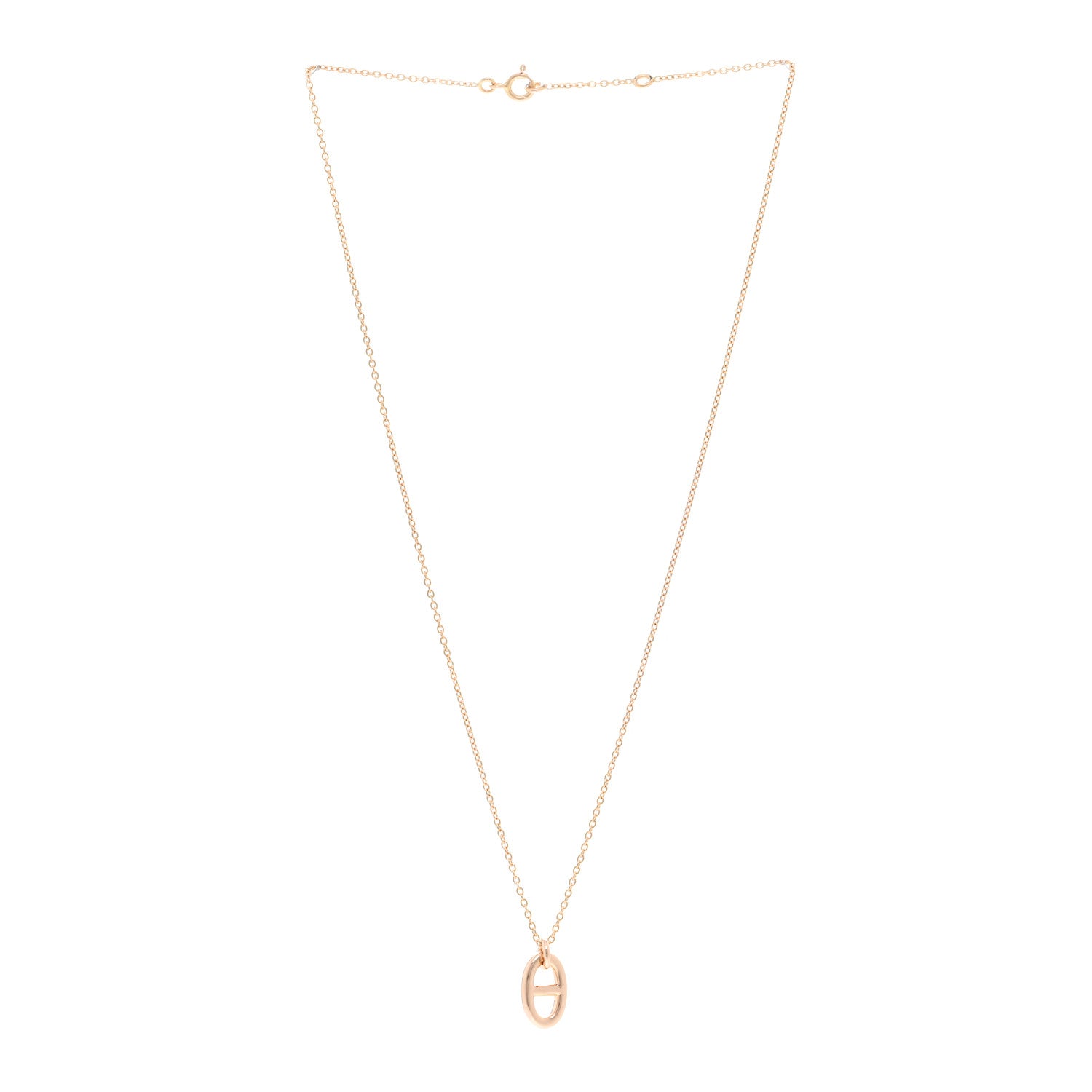 Hermes 18K Rose Gold PM Farandole Pendant Necklace 3 of 6