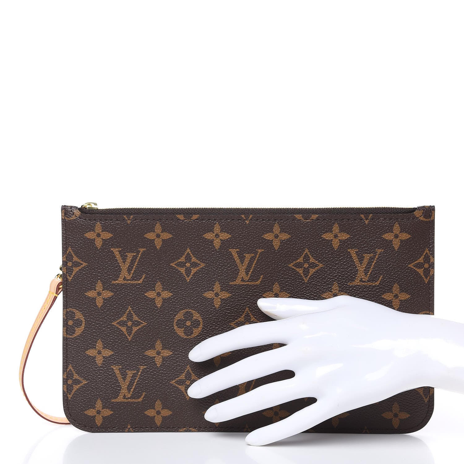 Louis Vuitton Monogram Neverfull MM GM Pochette 2 of 7