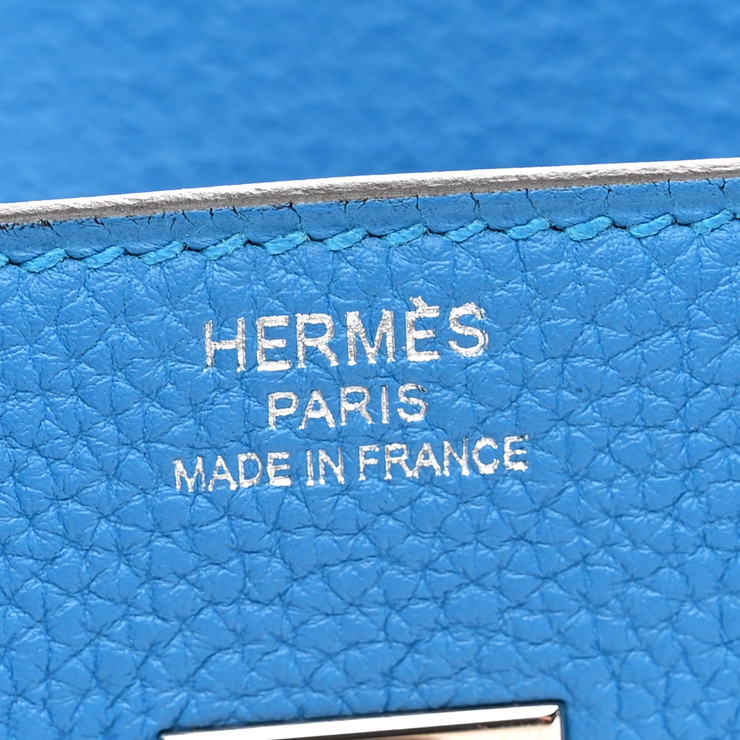 Hermes Togo Birkin 25 Bleu Zanzibar 6 of 11
