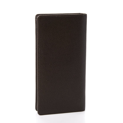 Louis Vuitton Taiga Brazza Wallet Grizzli 2 of 10