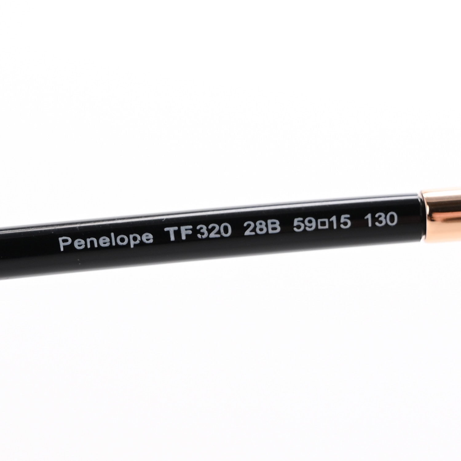 Tom Ford Penelope Vintage Round Sunglasses TF320 Black 5 of 7