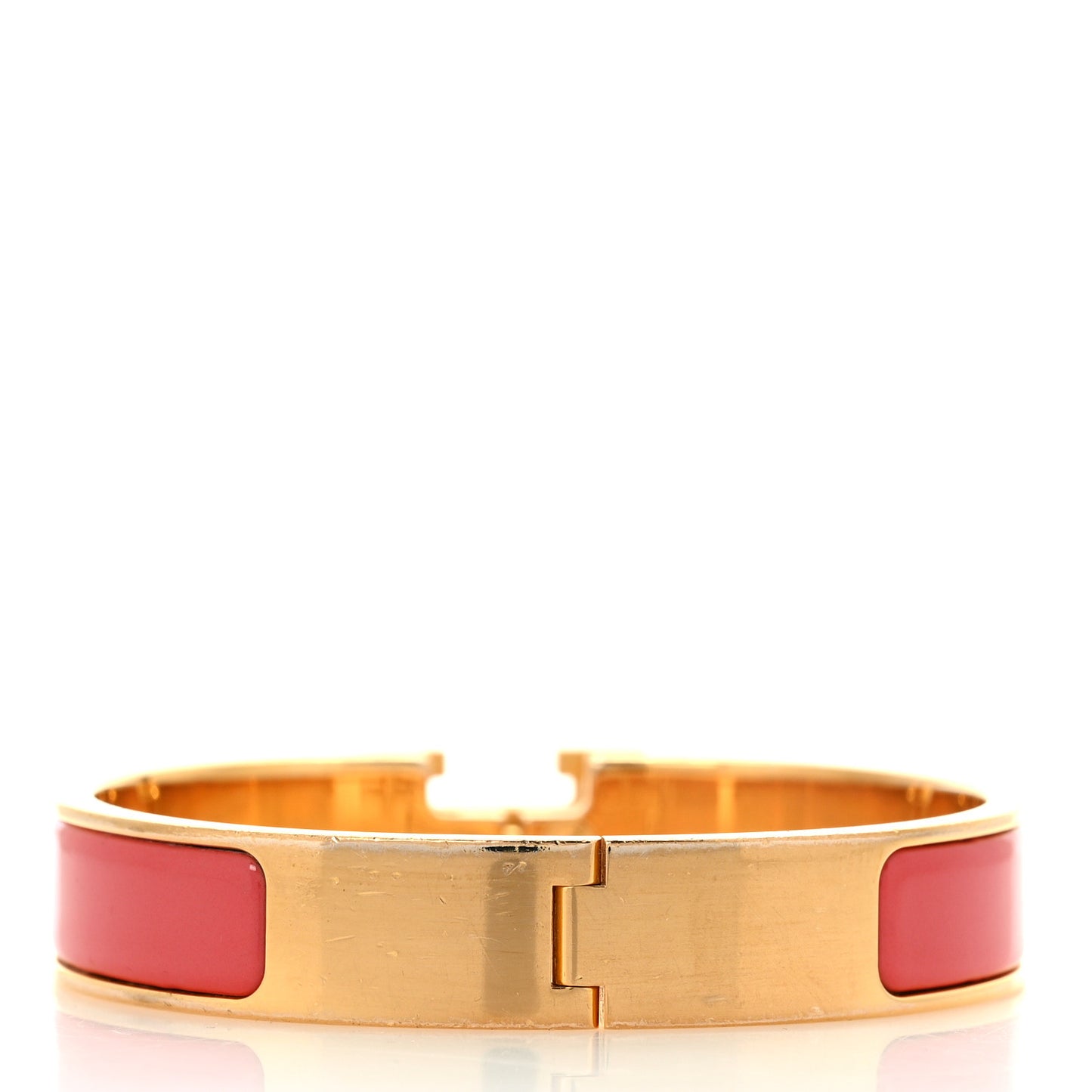 Enamel Narrow Clic Clac H Bracelet