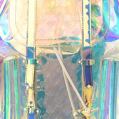 Louis Vuitton PVC Monogram Christopher Backpack GM Iridescent Prism 7 of 10