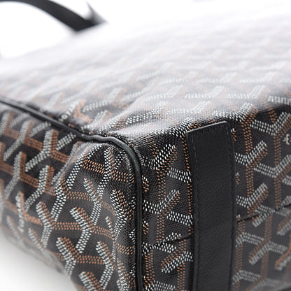 Goyard Goyardine Voltaire III Tote Black 11 of 13