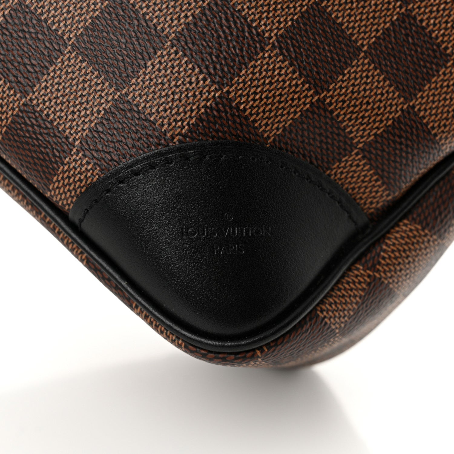 Louis Vuitton Damier Ebene Odeon PM Black 6 of 9