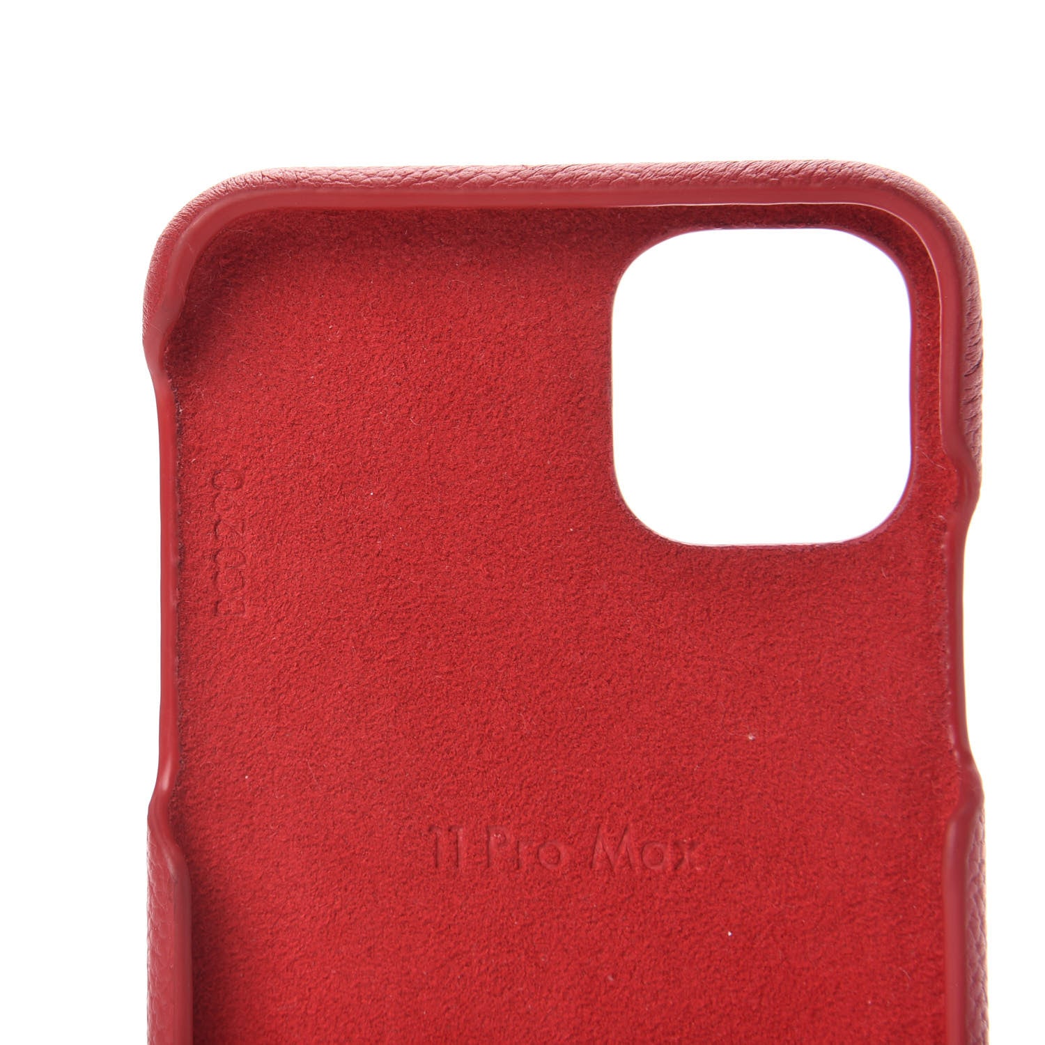 Louis Vuitton Calfskin Monogram iPhone 11 Pro Max Bumper Scarlet 5 of 6