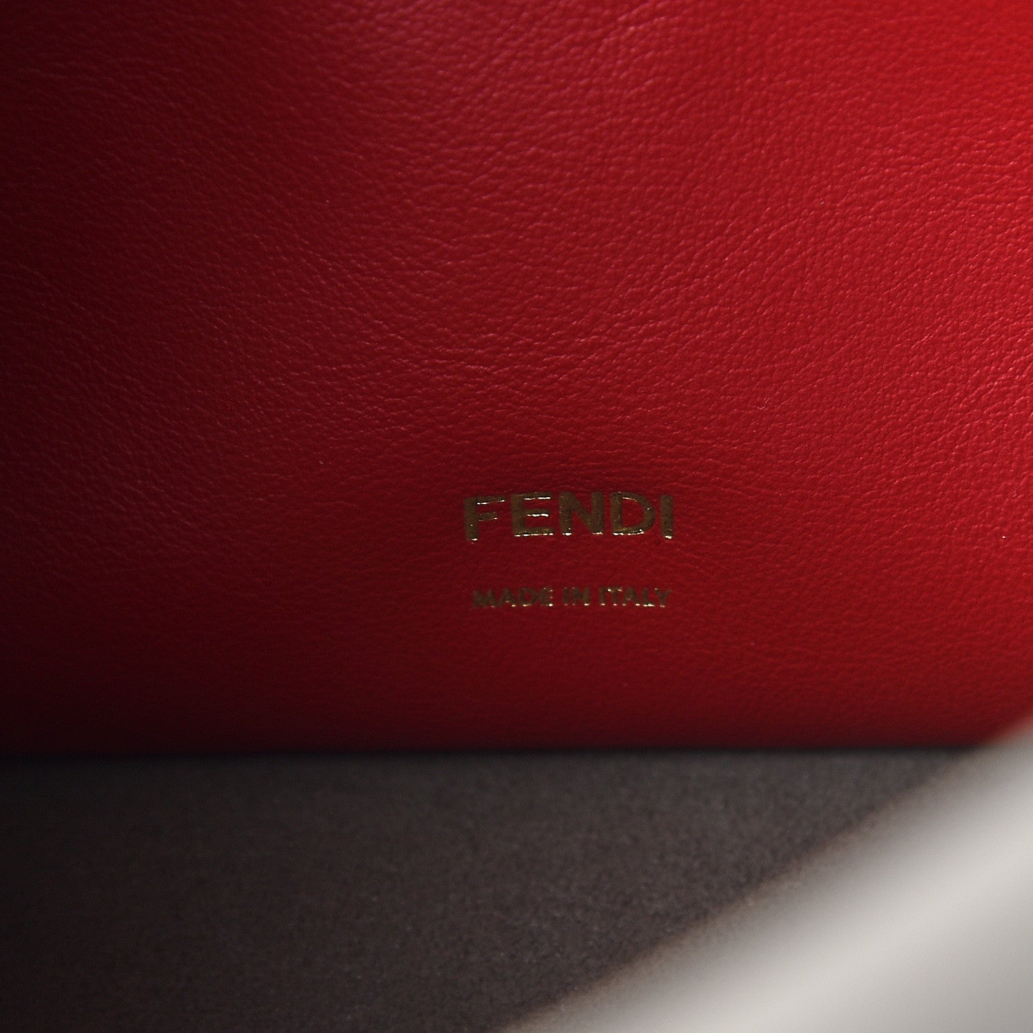 Fendi Vitello Grace FF 1974 Small Flip Tote Fragola Sepia 8 of 10