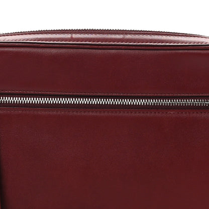 Celine Nappa Calfskin Dragonne Pouch Clutch Rust 8 of 11