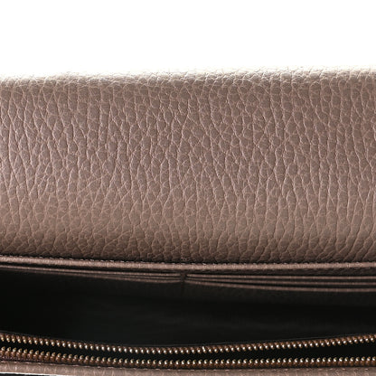 Gucci Calfskin Mini GG Marmont Chain Wallet Porcelain Rose 5 of 6