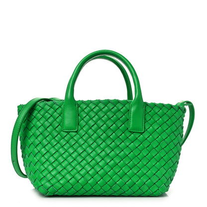 Bottega Veneta Nappa Intrecciato Mini Cabat Parakeet 3 of 10