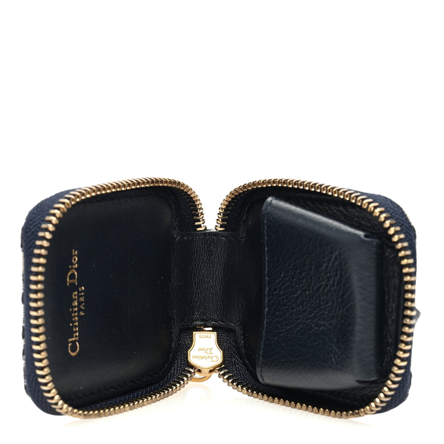 CHRISTIAN DIOR Oblique Airpods Case Blue