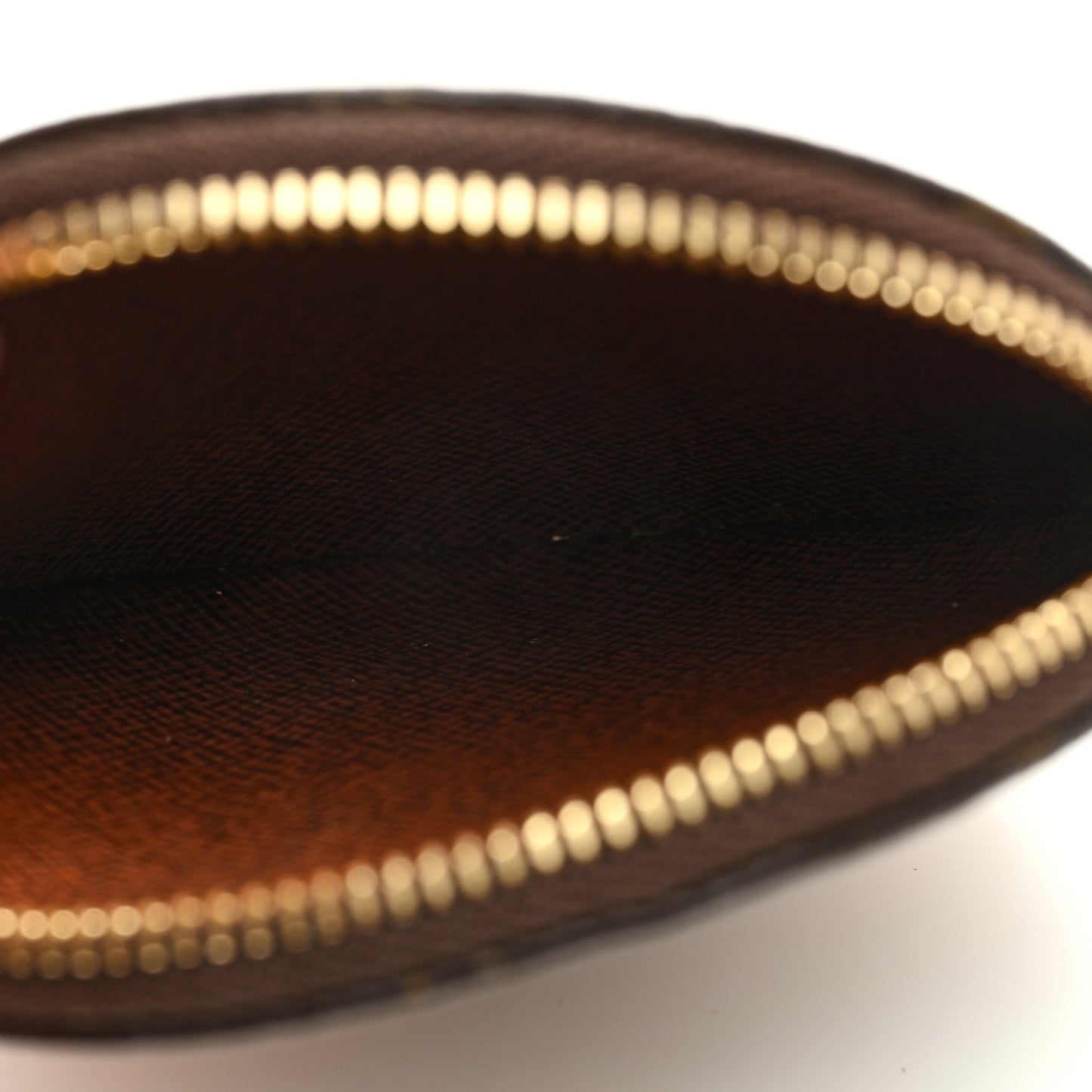 Monogram Round Coin Purse