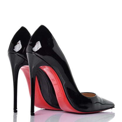 Christian Louboutin Patent So Kate 120 Pumps 35.5 Black 4 of 9
