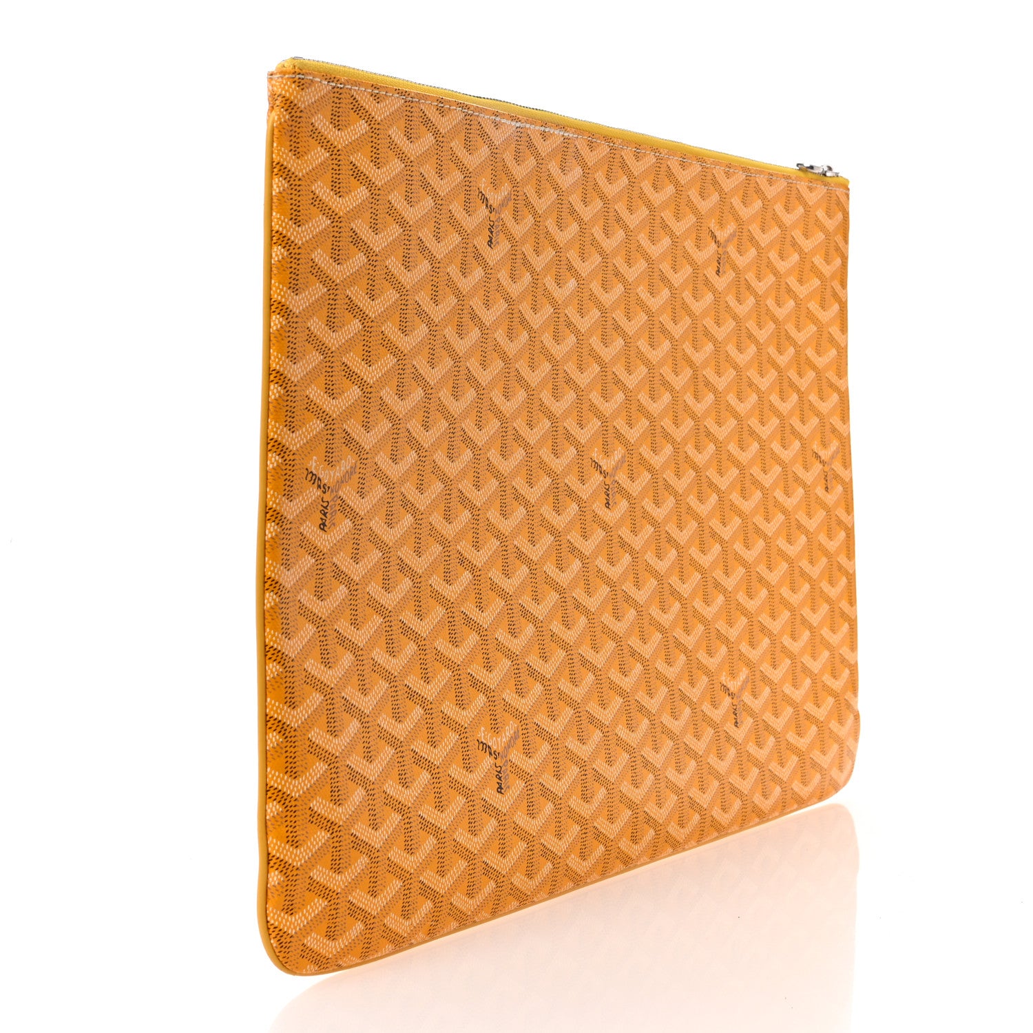 Goyard Goyardine Senat Pochette GM Yellow 3 of 8