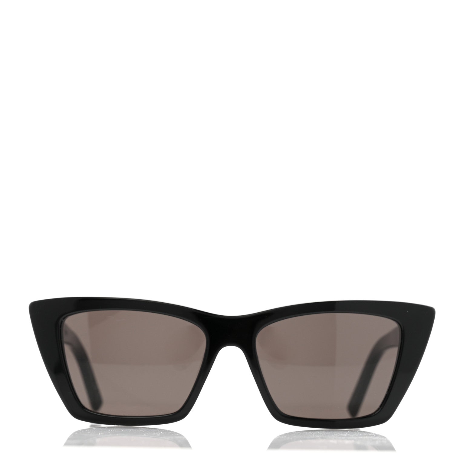 Saint Laurent Acetate Mica Cat Eye Sunglasses SL 276 Black 2 of 10