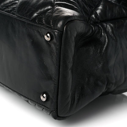Chanel Lambskin In and Out XL Maxi Flap Black 9 of 20