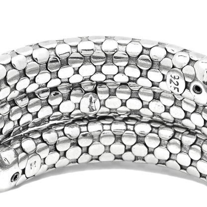 John Hardy Sterling Silver Dot Double Coil Bracelet 3 of 3