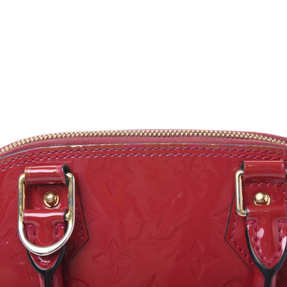 Louis Vuitton Vernis Alma BB Rose Indien 10 of 14