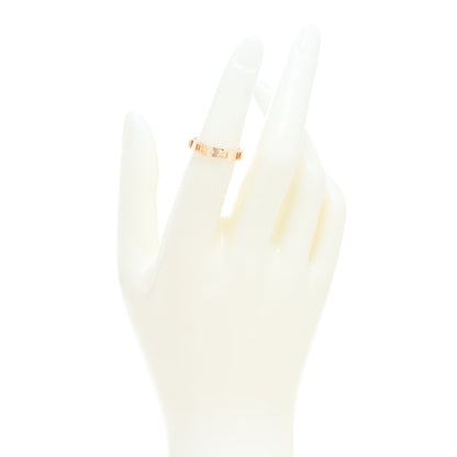 Tiffany 18K Rose Gold Diamond Atlas Pierced Ring 50 5.5 2 of 4