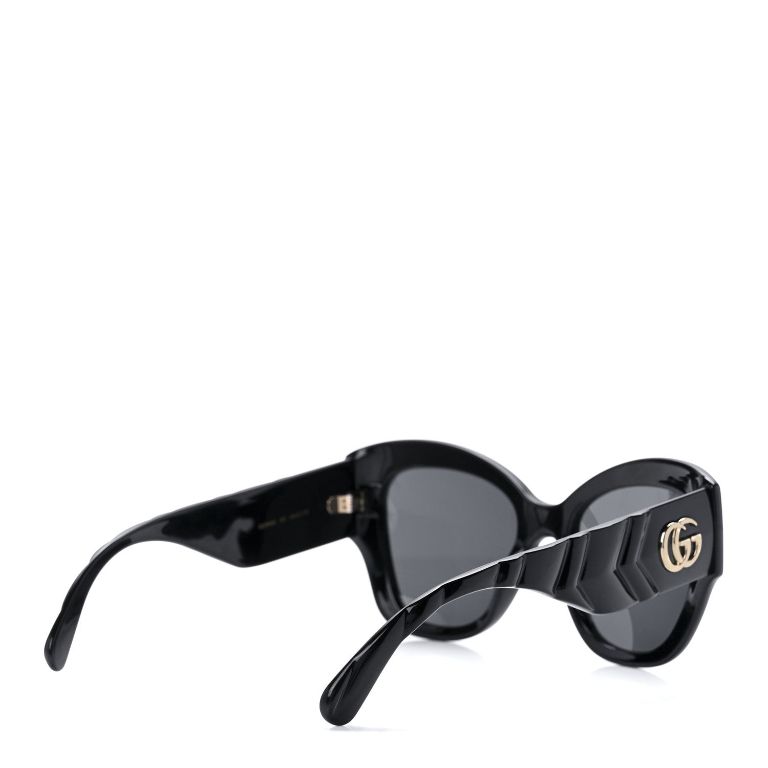 Gucci Acetate GG Butterfly Sunglasses GG0808S Black 4 of 8