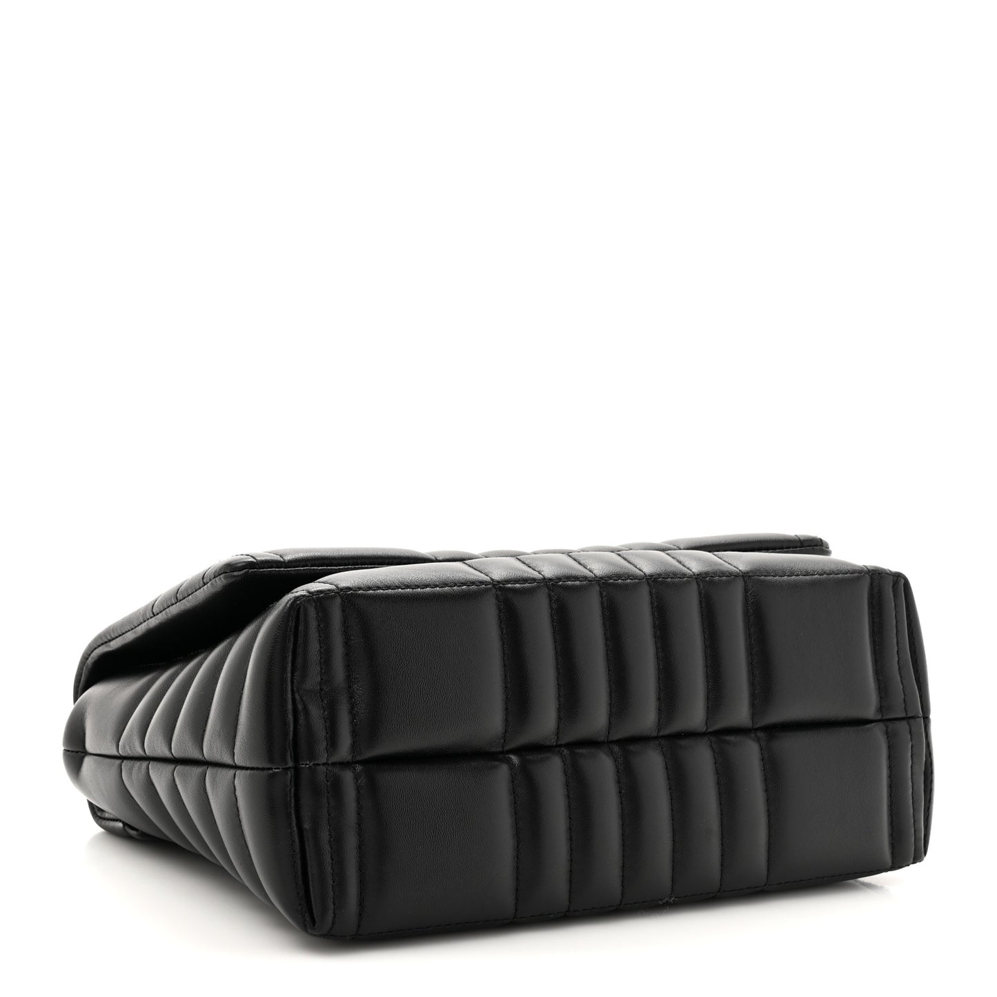 Lambskin Quilted Lola Small Satchel Black