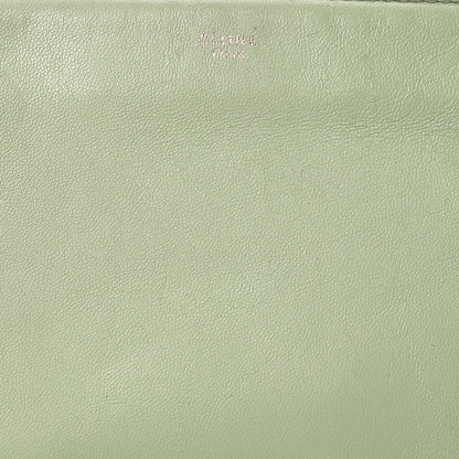 Celine Lambskin Small Trio Crossbody Bag Pistachio 7 of 10