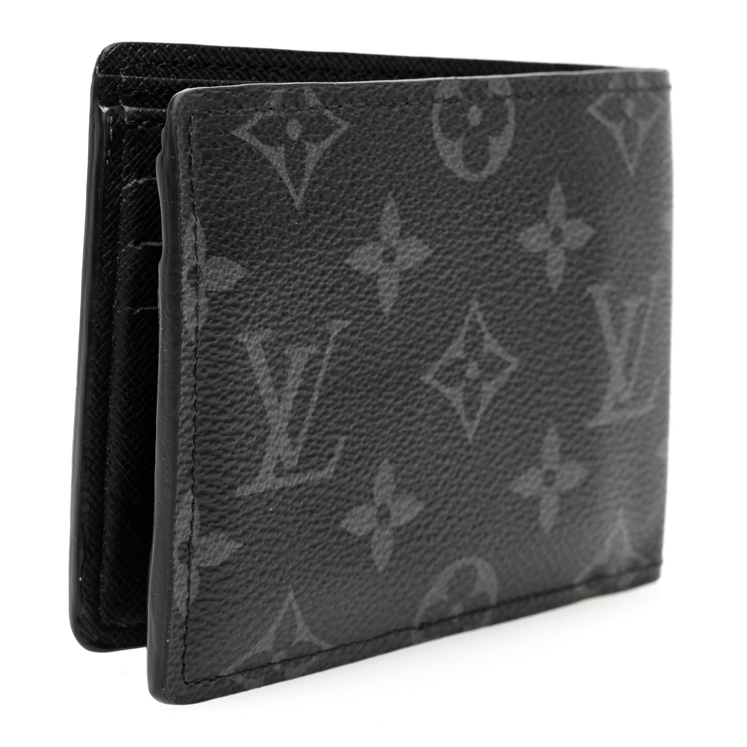 Louis Vuitton Monogram Eclipse Slender Wallet 3 of 6